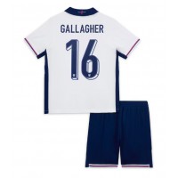 Camiseta Inglaterra Conor Gallagher #16 Primera Equipación Replica Eurocopa 2024 para niños mangas cortas (+ Pantalones cortos)